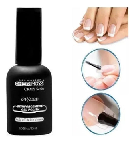 Base Kapping Reinforcemente Gel Polish Semip. Cherimoya 2