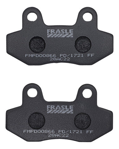 Frasle Brake Pads for Smash 110, ZB 110, Bit Trip 110 - OEM Quality 2