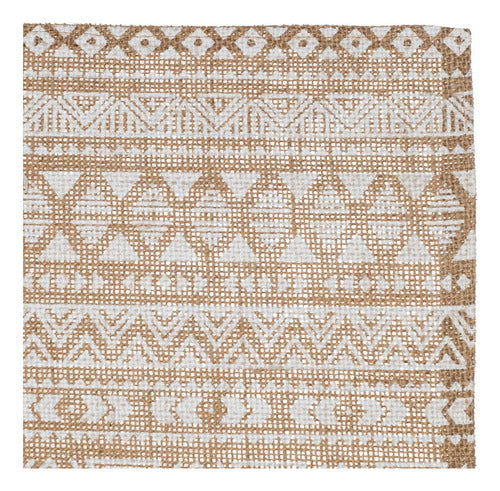 Okko Set of 6 Rectangular Individual Placemats - Natural Jute 30x45cm 1