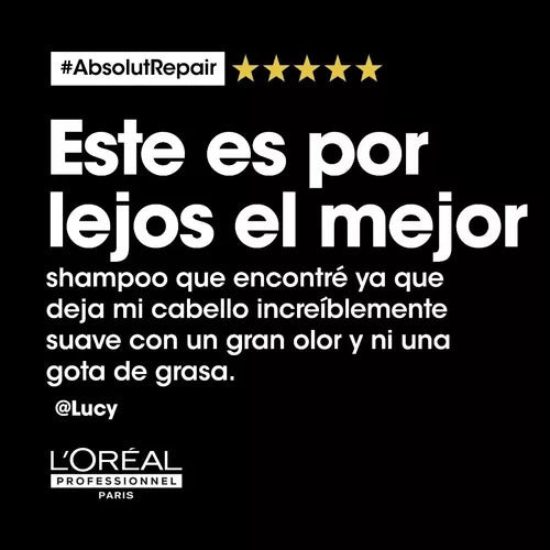 L'Oréal Professionnel Absolut Repair Shampoo + Conditioner + Oil 4