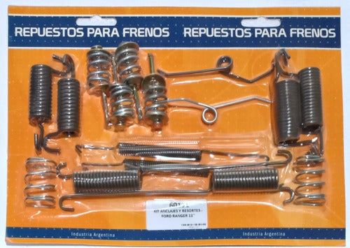 Kit Anclajes Resortes Freno 2 Ruedas Ranger 11'' - Kk 60131 1