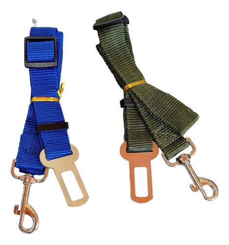 Gordini Shop Dog and Cat Safety Seat Belt with Adjustable Leash 0