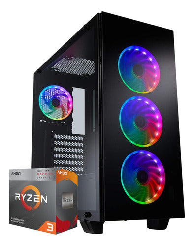 Pc Gamer Amd Ryzen 3 3200g 8gb 240gb Ssd Radeon Vega8 Win10 0