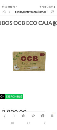 OCB X20 Filter Tubes and X100 Paper Units 3