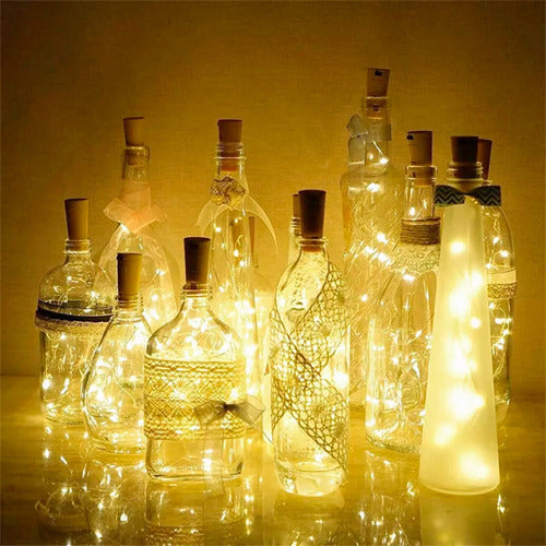 Home Love 6 LED Cork Bottle Stopper with Warm Light 3