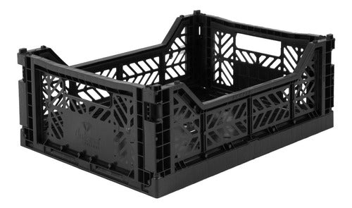 AY-KASA Foldable Stackable Midi Container Basket 104