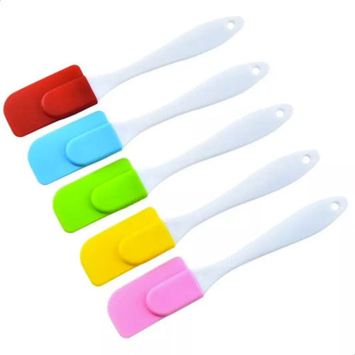 Baluni Silicone Brush and Spatula Set – Heat Resistant 4