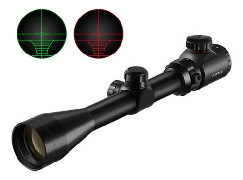 NUX 3-9x40EG Tactical Sniper Precision Air Rifle Scope 0