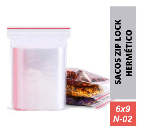 400 Saco Zip Lock Abre Fecha Bpa Free 6x9 Microondas Freezer 0