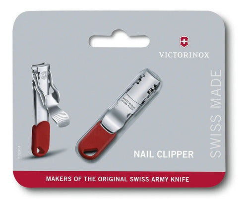 Victorinox Nail Clip Nail Cutter Red Stainless Steel 8.2050.B1 5