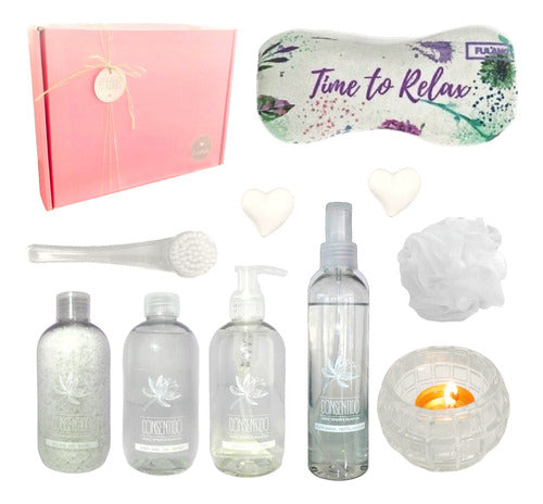 Corporate Gift Box for Her - Zen Jasmine Spa Set N05 - Kit Caja Regalo Empresarial Mujer Box Zen Jazmín Set Spa N05