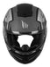 MT Stinger Hummer Quality D2 Matte Grey Motorcycle Helmet 1