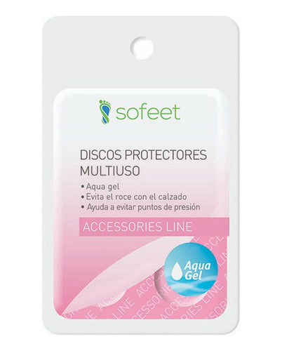 Discos Protectores Multiuso Gel Calzado, Zapatos Sofeet Ptm 3