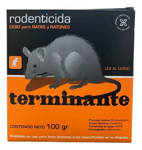 Hygies Veneno Control Ratas Ratones Alta Eficiencia X 200 Gr 2