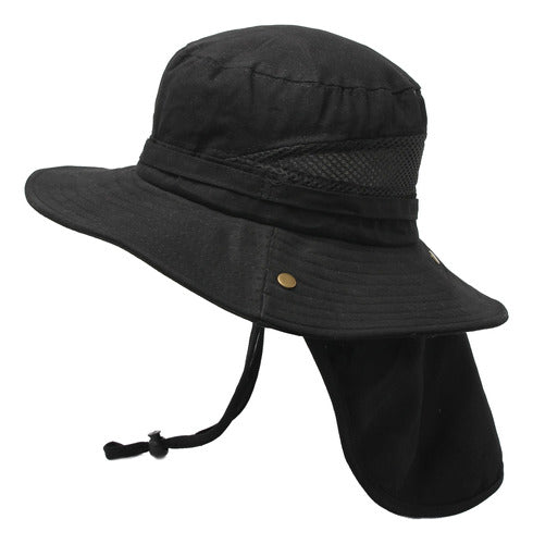 Australian Fishing Hat with Neck Flap - Elástica Brand 14