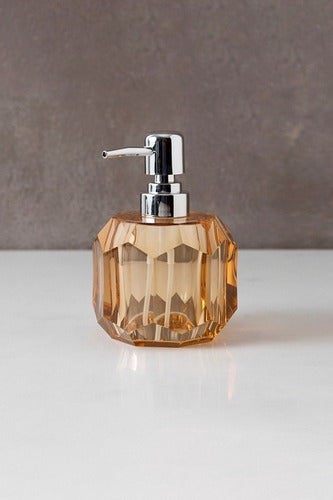 Binah Deco Cairo Amber Soap Dispenser 250ml 1