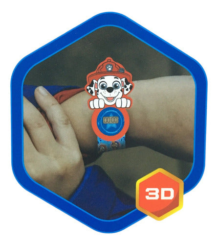 Reloj Infantil 3d Paw Patrol Orig Tapimovil Pce 9917 Bigshop 1