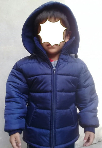 Vi-mar Campera Azul Marino Con Polar Escolar Niños 3