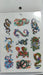 Temporary Self-Adhesive Tattoos Variety Pack 6 Sheets 19