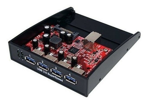 Startechcom Usb 30 Front Panel Hub De 4 Puertos Con 35525inc 0