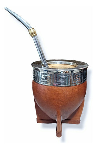 Imperial Mate with Alpaca Trim and Loro Spout Straw 41