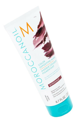 Moroccanoil Máscara Color Temporal Nutritiva Bordeaux 200ml 1