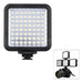 Godox LED64 Video Light with 64 LEDs for DSLR Cameras and Camcorders 0