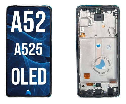 Samsung OLED Display Module for A52 A525 with Frame 0