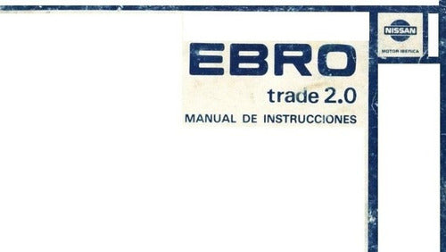 Manual De Usuario Ebro Trade 2.0  En Papel 1