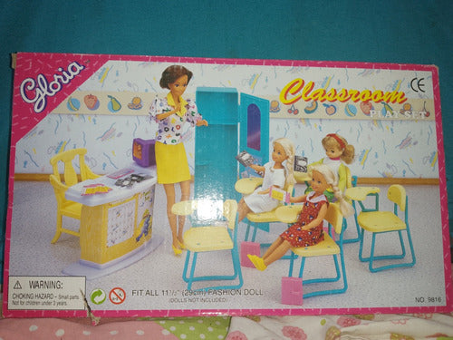 Gloria School Teacher Playset for Barbie Doll 2