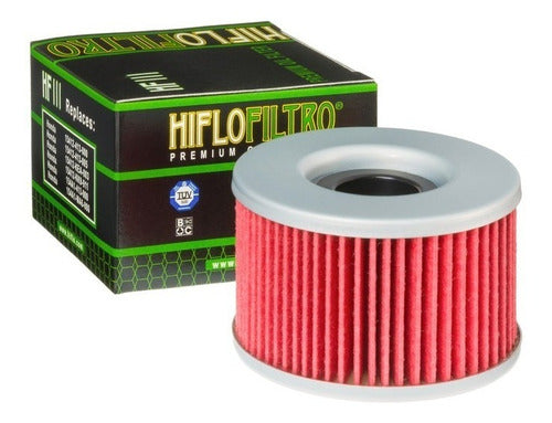 Filtro Aceite Honda Cb 250 Cbr 250 Japan Hiflo Hf111 Ryd 0