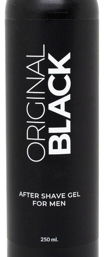 Original Black After Shave Gel Post Afeitado + Oleo Barba 6c 2