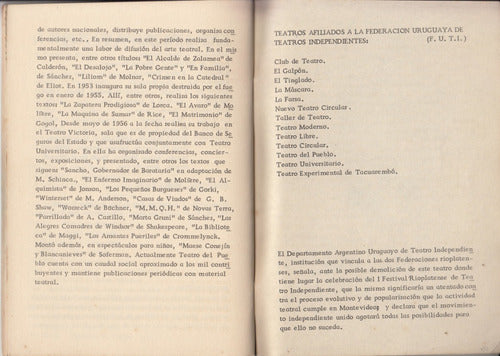 1960 Festival Teatro Independiente Rioplatense Montevideo 6