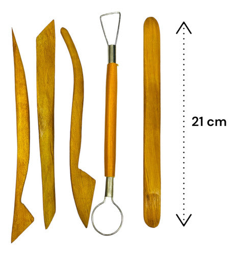 Estecas Para Moldear Masa De Ceramica 2