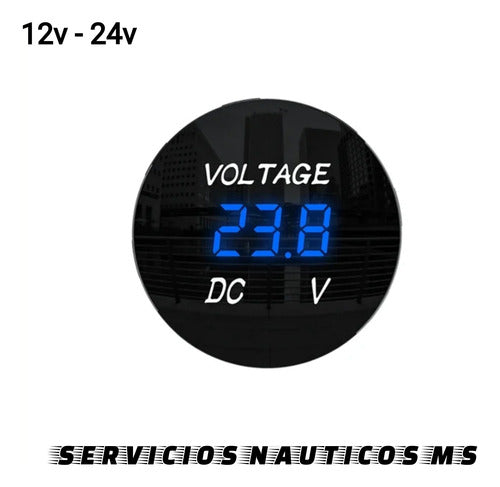 Voltimetro Digital 12 Volt 2