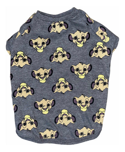 Bebonette Remera - Capa Para Perro Diseño Rey Leon Talle L 0