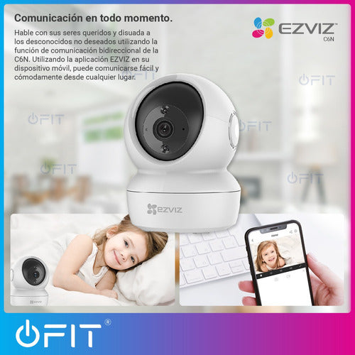 Ezviz WiFi Security Camera Kit X2 + 2 x 128GB SD Cards 5