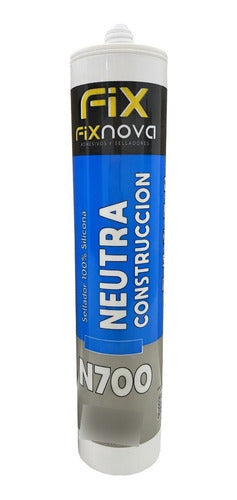 Fixnova Premium Neutral Silicone Sealant White X 280cm3 6