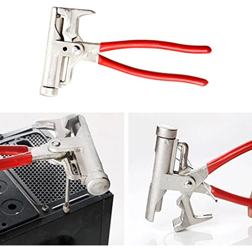 YWHWLX 10 In 1 Multifunctional Hammer Pliers Pipe Wrench Screwdriver Nail Gun Steel Nails Outdoor Multifunctional Tool Universal Hammer Pliers Tool 3