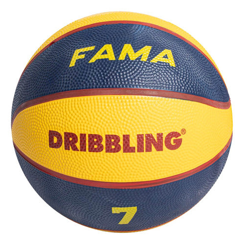 Dribbling Fama No. 5 Basketball Ball for Outdoor and Indoor Use 0