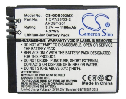 Cameron Sino AHDBT-301 Battery for GoPro Hero 3/3+ Series 4