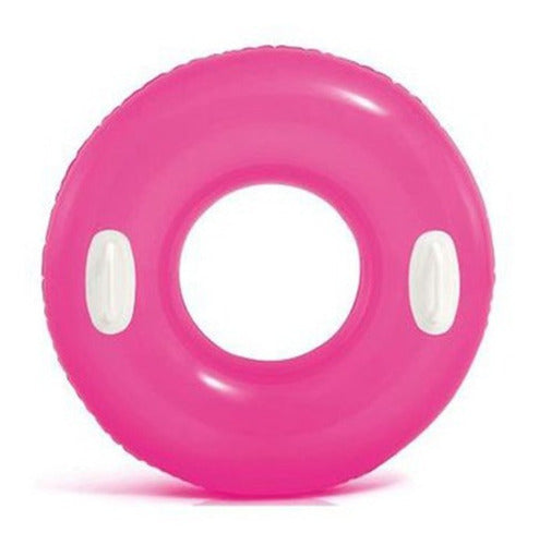 Intex Inflatable Circular Ring for Pool with Handles 76 cm Pink 0