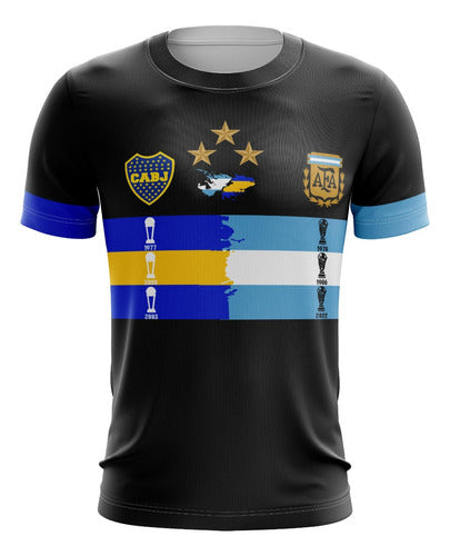 Sublimated World Champion Tricampeón Soccer Jersey - Sublime Indumentaria 0
