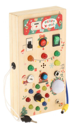 Placa Ocupada De Led Montessori Brinquedo Pré-escolar 0