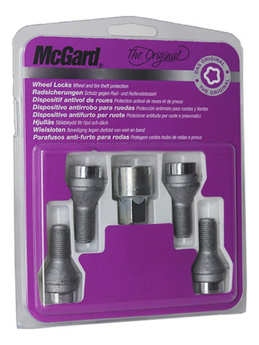 McGard Anti-Theft Lug Nuts for Peugeot 207 08/16 0