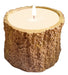 Bougies Déco Velas Aromáticas Cuenco Madera Soja 7x5 Cms - Vainilla Coco 0