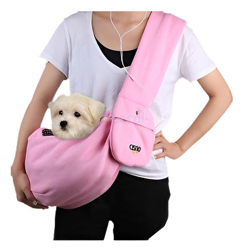 Perro De Animal Doméstico Eslinga Ajustable Bolso Para Masco 0