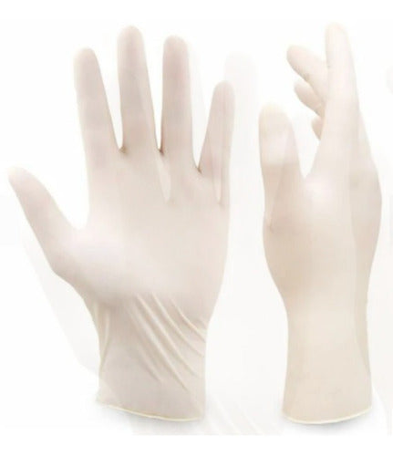 As Latex Disposable Exam Gloves 10 Boxes of 100 Each 2