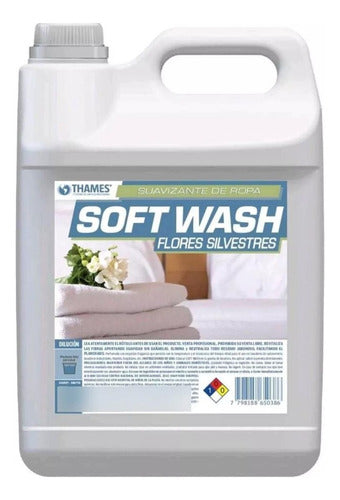 Suavizante Para Ropa Soft Wash X 5l 0