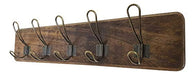 Wrightmart Coat Rack Wall Mount, Rustic Farmhouse Hook Rack, 0